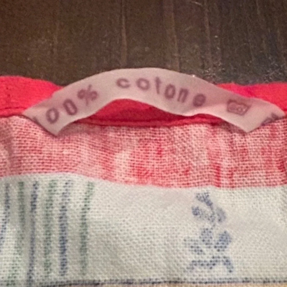 Vintage Marika Tea Towel Cotton Cat Cottagecore Folk Art Retro Decor Farmhouse
